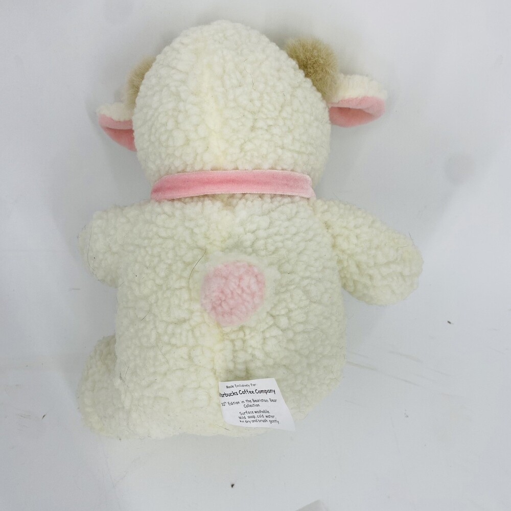 Starbucks 10th Edition Bearista Collection 1999 Bear Lamb Sheep Plush 11" VTG - Picture 4 of 6